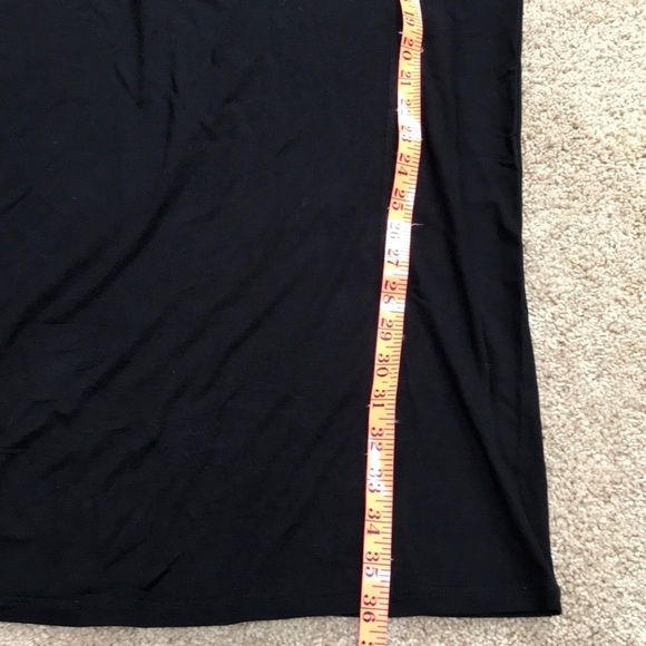 NWT! Eileen Fisher S/P black crew neck float dress - Picture 8 of 8
